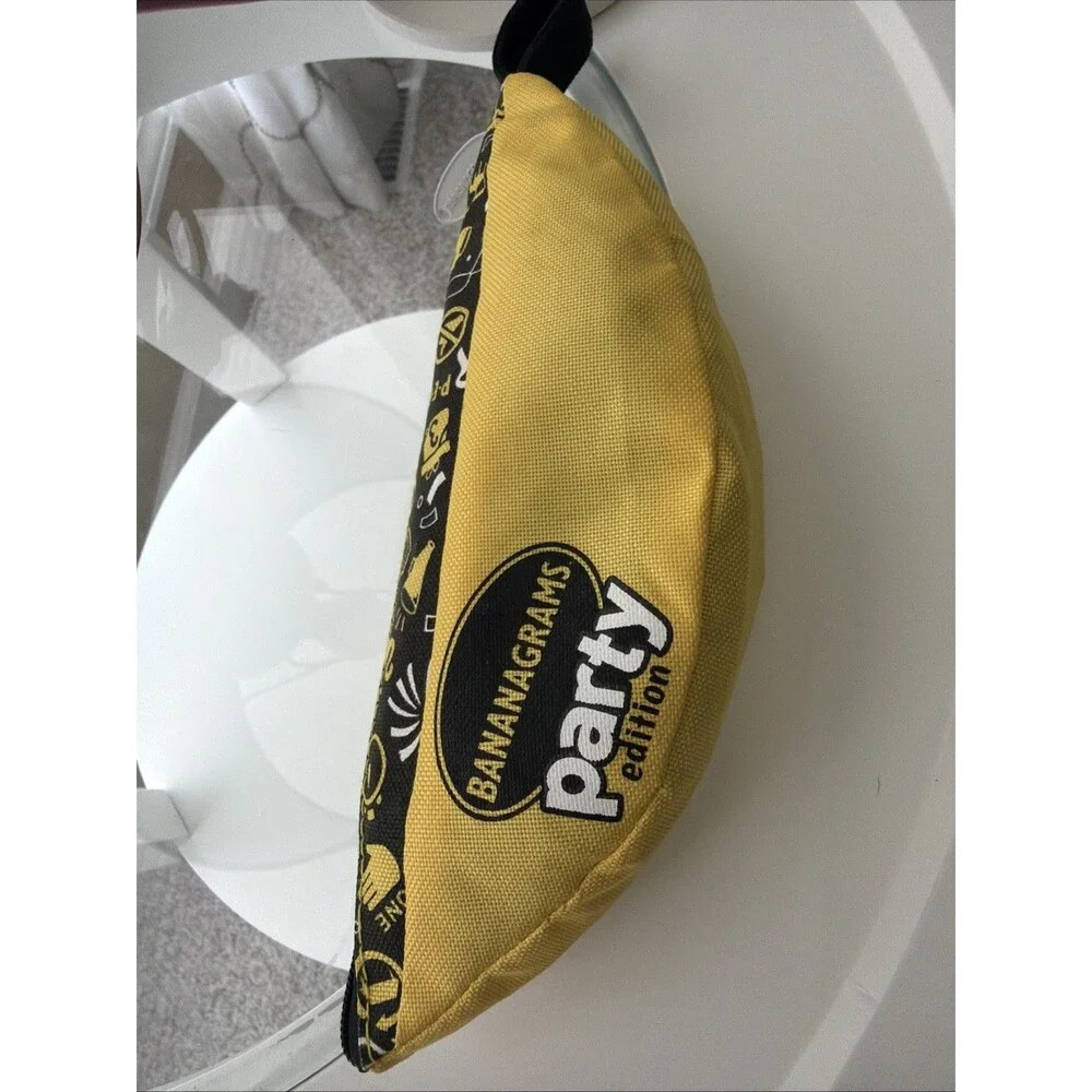 Bananagrams Party Edition Anagram Word Tile Game That Will Drive You Bananas